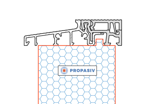 PROPASIV® Profil pod vchodové dveře
Veka Softline 76 (Ineo)