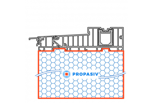 PROPASIV® Profil pod zdvižně-posuvné dveře (HS portal)
ECO PASS IV 78