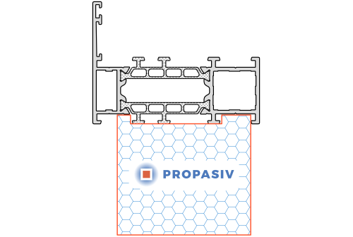 PROPASIV® Profil rozšiřovací
Aliplast Genesis 75 (GN SU)