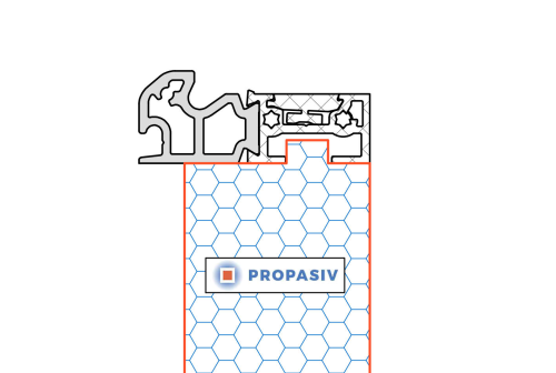 PROPASIV® Profil pod vchodové dveře
Hörmann Thermo65