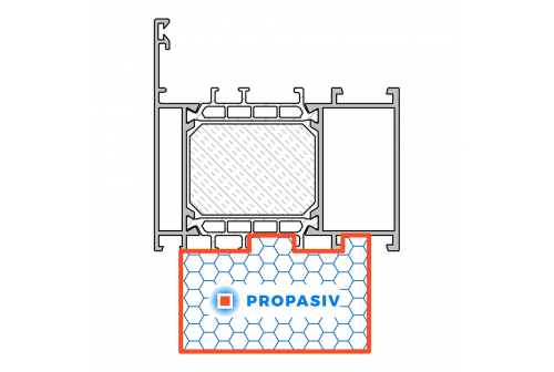 PROPASIV® Profil okenní nízký (1175 mm)
Ponzio PE 78N HI