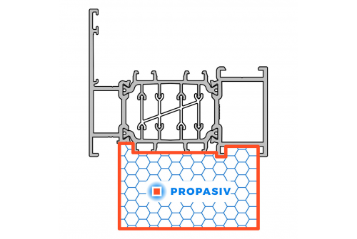 PROPASIV® Profil okenní nízký (1175 mm)
Reynaers CS 86