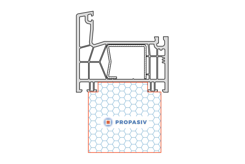 PROPASIV® Profil rozšiřovací
Trocal - Kömmerling 76