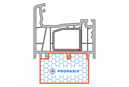 PROPASIV® Profil okenní nízký (1175 mm)
Salamander Streamline