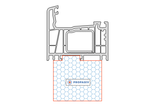 PROPASIV® Profil okenní nízký (1175 mm)
Salamander Streamline
