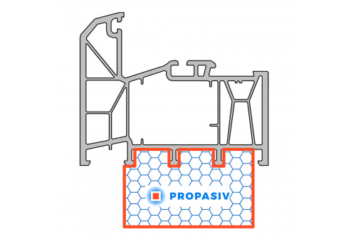 PROPASIV® Profil okenní vysoký (1175 mm)
TROCAL 88+