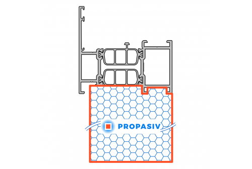 PROPASIV® Profil rozšiřovací
Reynaers CS 77