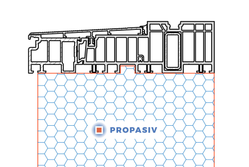 PROPASIV® Profil pod zdvižně-posuvné dveře (HS portal170)
Kömmerling, Profine, Trocal Premidoor 76