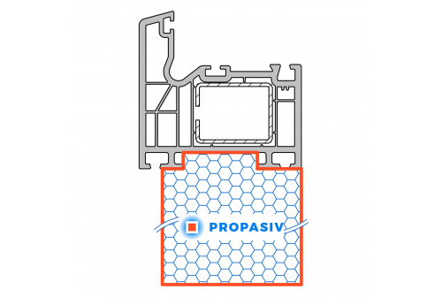 PROPASIV® Profil rozšiřovací
Schüco CT 70 MD