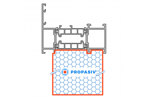 PROPASIV® Profil rozšiřovací
Sistem Framex 77 ALU