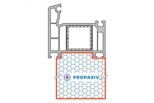 PROPASIV® Profil rozšiřovací
VEKA Softline 70
