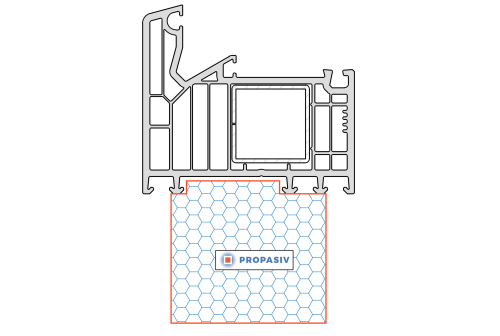PROPASIV® Profil rozšiřovací
VEKA Softline 82 (Vigo,Winergetic)