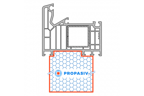 PROPASIV® Profil rozšiřovací
VEKA Softline 82 (Vigo,Winergetic)