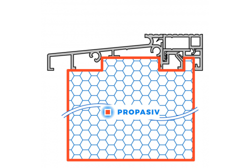 PROPASIV® Profil pod vchodové dveře
Inoutic (Deceuninck) Eforte