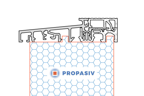 PROPASIV® Profil pod vchodové dveře
Komfort EVO (Salamander BluEvolution 82)