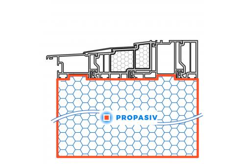 PROPASIV® Profil pod zdvižně-posuvné dveře (HS portal)
VEKASLIDE 82