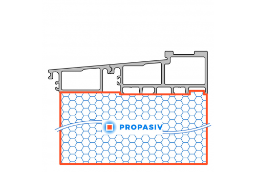 PROPASIV® Profil pod zdvižně-posuvné dveře (HS portal)
Maco GFK 140+88