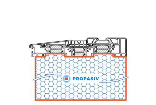 PROPASIV® Profil pod zdvižně-posuvné dveře (HS portal)
Schüco Thermoslide 82 SI