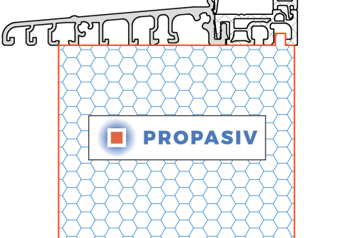 PROPASIV® Profil pod vchodové dveře
BKV Eifel T90 (Rehau Geneo AMD)_T100
