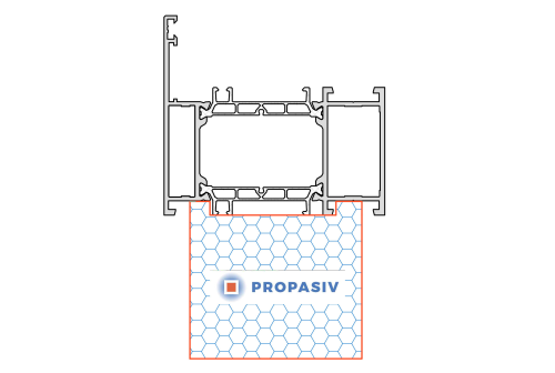 PROPASIV® Profil okenní nízký (1175 mm)
Aluprof MB-86