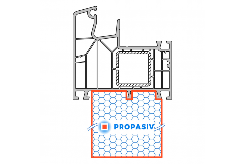 PROPASIV® Profil rozšiřovací
Aluplast IDEAL 7000/8000
