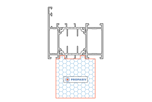 PROPASIV® Profil rozšiřovací
Aluprof MB-70