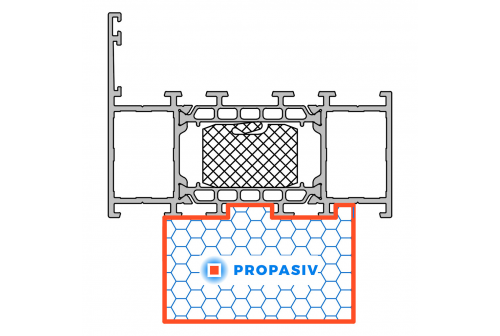 PROPASIV® Profil okenní nízký (1175 mm)
Aliplast Star